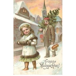 n°23163 - Carte Gaufrée -...