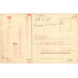 n°23170 - Carte à Système - Nouvel An - Hold to Light - Femmes entourant l'homme