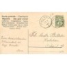 n°23174 - Carte Gaufrée - Fröhliches Neujahr - Anges autour d'une pendule en fleur