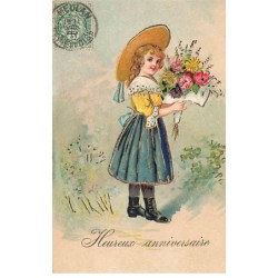 n°23365 - Carte Gaufrée -...