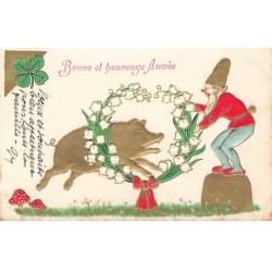 n°23373 - Carte Gaufrée -...