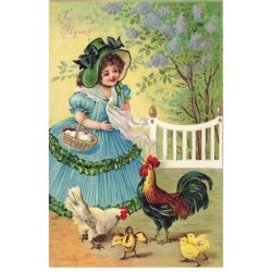 n°23388 - Carte Gaufrée -...