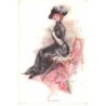 n°23407 - MM Vienne n°578 - En Visite - Jeune femme buvant une tasse de café