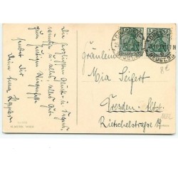 n°11632 - Carte Fantaisie - Flatscher - Angelots - Der Erste Kuss - MM Vienne n°1173