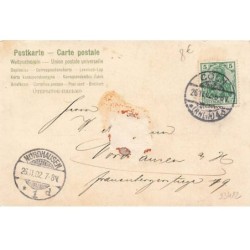 n°23412 - Fantaisie - Jeune femme portant un chapeau à plumes