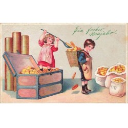n°23423 - Carte Gaufrée -...