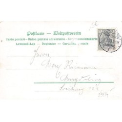 n°23434 - Wesel & Naumann - Nymphes dansant dans une fumée de cigarette - Surréalisme
