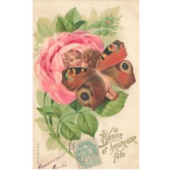 n°23447 - Carte Gaufrée -...