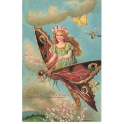 n°23448 - Carte Gaufrée -...