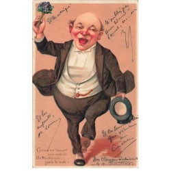 n°23450 - Carte Gaufrée -...