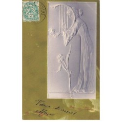 n°23463 - Carte Gaufrée -...