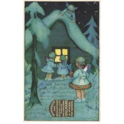 n°23470 - Noël - Anges près...