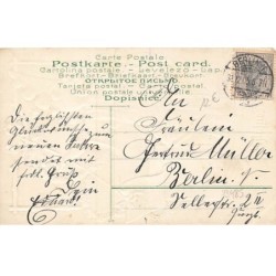 n°23485 - Carte Gaufrée - Nouvel An - Prosit Neujahr - Enfant trinquant avec une coupe de champagne