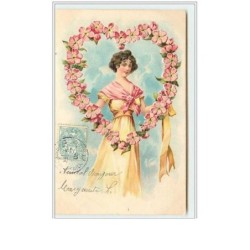 n°2350 - Carte Gaufrée...