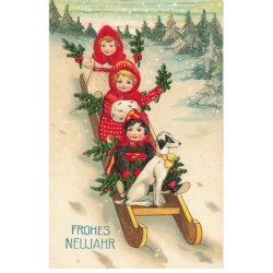 n°23518 - Carte Gaufrée -...