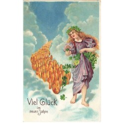 n°23520 - Carte Gaufrée -...
