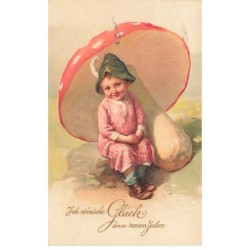 n°23522 - Nouvel An- Enfant...