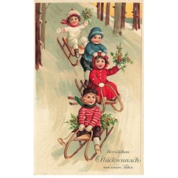 n°23523 - Carte Gaufrée -...