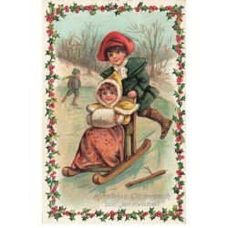 n°23525 - Carte Gaufrée -...