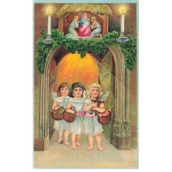 n°23529 - Carte Gaufrée -...