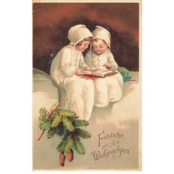 n°23539 - Carte Gaufrée -...