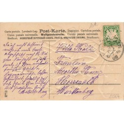 n°23564 - Carte Gaufrée - MSIB 13669 - Nouvel An - Jeunes gens assis près d'un champignon