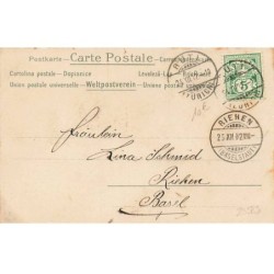 n°23583 - Fantaisie - Deux fillettes sous la neige