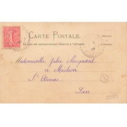 n°23584 - Fantaisie - Jeune femme avec une robe avec des paillettes