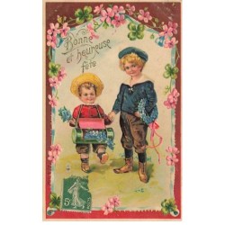 n°23640 - Carte Gaufrée -...