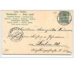 n°10093 - Carte Fantaisie Gaufrée - Fröhliche Weihnachten - Bonhomme de Neige et Femme