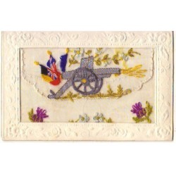 n°23651 - Carte Brodée -...