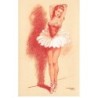 n°23661 - Illustrateur - Jean Chaperon - Une danseuse en tutu sur les pointes