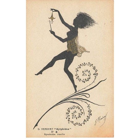 n°23666 - Silhouette - G. Hendery Sylphides n°8