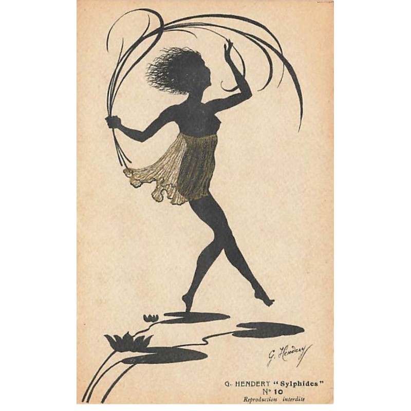 n°23667 - Silhouette - G. Hendery Sylphides n°10