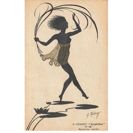 n°23667 - Silhouette - G. Hendery Sylphides n°10
