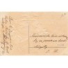 n°23671 - Carte Gaufrée - Heureuses Pâques - Couple de Poussins Humanisés dans des coquilles d'oeufs