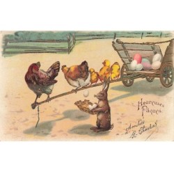 n°23674 - Carte Gaufrée -...