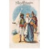n°23688 - Fröhliche Weihnachten - Arrivée des trois rois-mages