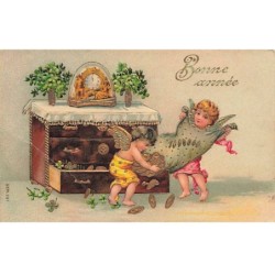n°23692 - Carte Gaufrée -...