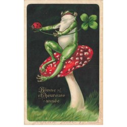 n°23694 - Carte Gaufrée -...