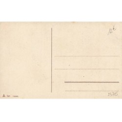 n°23715 - Fantaisie - Jeune femme de profil portant un chapeau plat