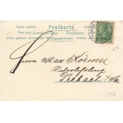 n°23736 - Nouvel An - Mailick - Prosit Neujahr - Jeune femme portant des verres sur un plateau