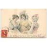 n°11671 - Carte Fantaisie - MM Vienne n°255 - Heureuse Année - Trois Femmes