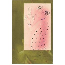 n°23752 - Carte Gaufrée -...