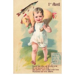 n°23761 - Carte Gaufrée -...
