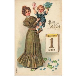 n°23763 - Carte Gaufrée -...