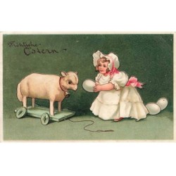 n°23808 - Carte Gaufrée -...
