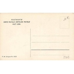 n°23809 - Noël - Fröhliche Weihnachten - Deux jeunes femmes au volant d'une voiture - F.M. Cologne n°1000