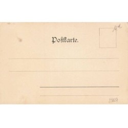 n°23827 - Nouvel An - Stroefer's Serie XVa n°1004 - Prosit Neujahr - Femme fumant en amazone sur le dos d'un cochon