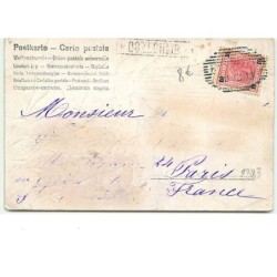 n°2383 - Carte Gaufrée - Wesofych Swiat - Ange et biche